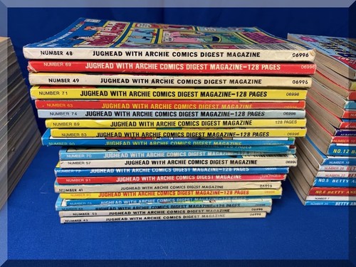 VINTAGE ARCHIE BETTEY JUGHEAD VERONICA COMIC DIGEST MAGAZINES - FREE SHIPPING - Picture 7 of 23