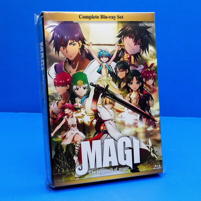 Magi The Labyrinth & Kingdom of Magic Complete Anime Series