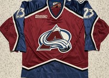 Authentic Vintage Pro Player NHL Colorado Avalanche Milan Hejduk Hockey Jersey