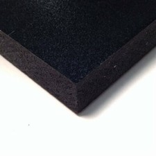 Black PVC Celtec Foam Board Sheet - 24" x 48" x 12mm / 1/2" Thick Nominal