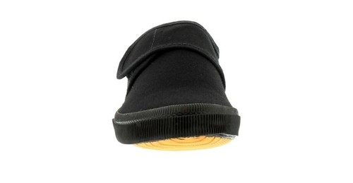 Kids PE Pumps Plimsolls Boys Girls School Shoes Hook & Loop Fasten Trainers - Picture 2 of 5