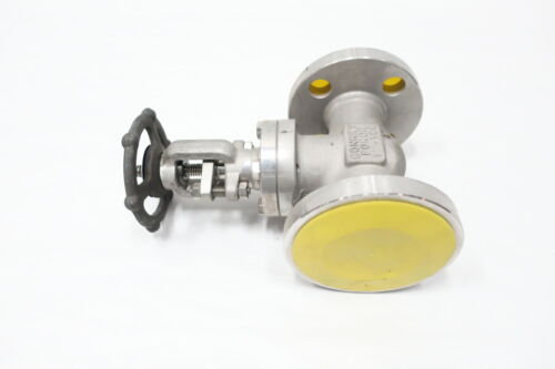 Bonney Forge L317L-NACE-LE Manual Stainless Flanged Globe Valve 300 1in - Picture 2 of 5