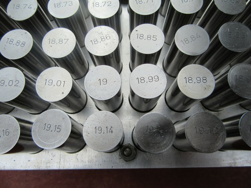 Prüfstifte Satz 18,51 - 19,2 Messstifte 70 Stück Meßstift Messdorn #M528# - Bild 6 von 12