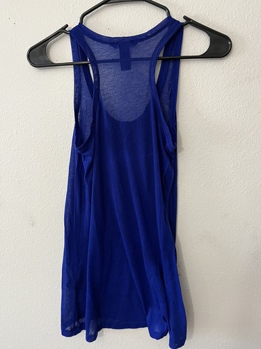 H & M Basic Sleeveless Tank SKATER XS Royal Blue - Bild 2 von 3