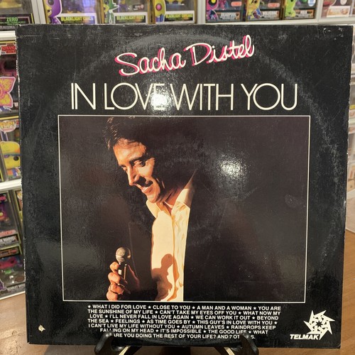 Sacha Distel "IN LOVE WITH YOU" 33 vinyl record - Picture 2 of 9
