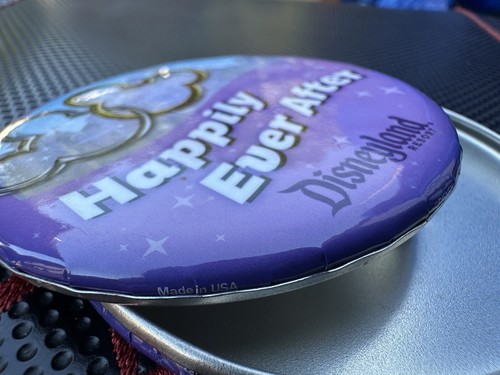 Walt Disney Disneyland Happily Ever After Pins 3" buttons (Set Of 2) - Picture 4 of 4