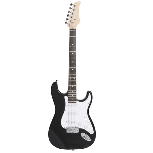 39" Full Size Electric Guitar New w/ 10w Amp+Gig Bag Case+Pick Pack Starter - Picture 3 of 25