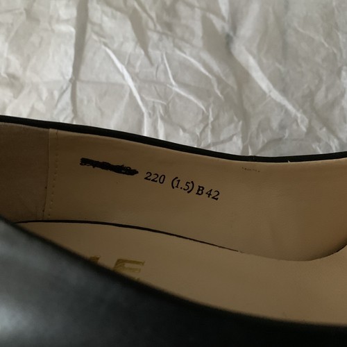 Neue schwarze Leder-Pumps Slipper von Belle koreanische Größe 220 US-Größe 5 - Bild 6 von 6