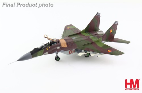MIG-29A Fulcrum Jagdfliegergeschwader 3 Wladimir Komarow 1990 Hobbymaster HA6514 - Picture 8 of 8
