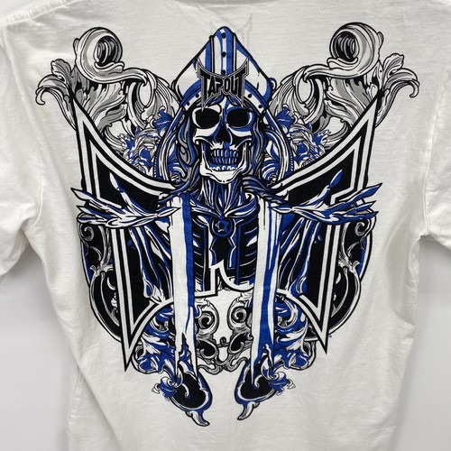 Tapout Shirt Youth Size Large (fits Mens Small) MMA Elite Skull Boxing Grunge - Picture 13 of 14