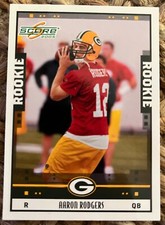 2005 Score - Rookie Aaron Rodgers #352 (RC)