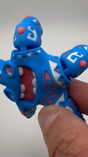 Whimsically Joyful Starfish Schreibtischspielzeug - Zappelspielzeug - beweglich - Homeoffice - Video 1 von 1