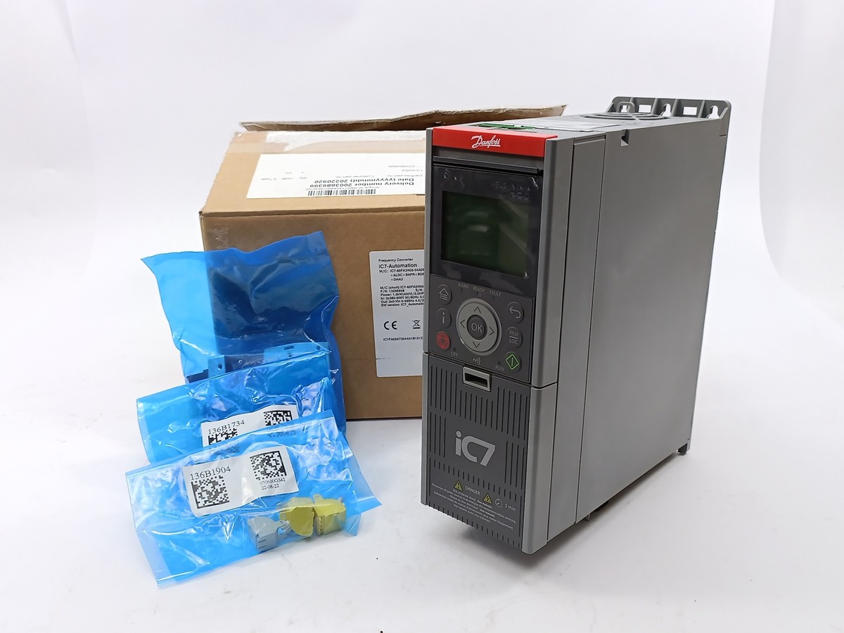 Danfoss 132X6958 iC7-Automation Frequency Converter. 4.0 A | eBay