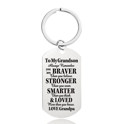 Inspirational Key Chain Ring Gifts Daughter Son Girls Boy Niece Nephew Keychain - Bild 11 von 16