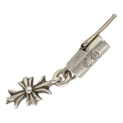 小物 RisoCHROME HEARTS TINY CH CROSS Chrome Hearts 22K Gold Tiny CH Cross Charm Pendant | eBay