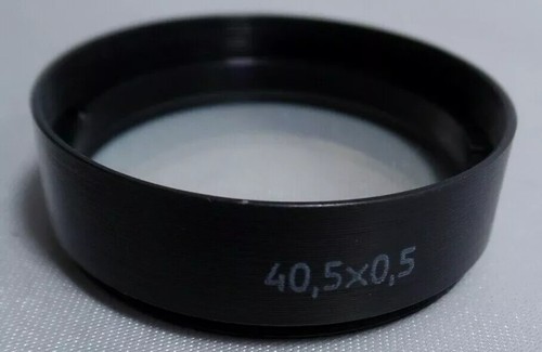 a +2 Close-Up 2x ZEISS 40.5x0.5mm Vintage Germany Light Filter for Lens 1815 - Picture 1 of 2
