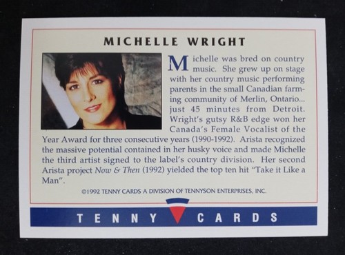 1992 Tenny Cards Super Country Music Cards (Pick Your Card) - Picture 193 of 201