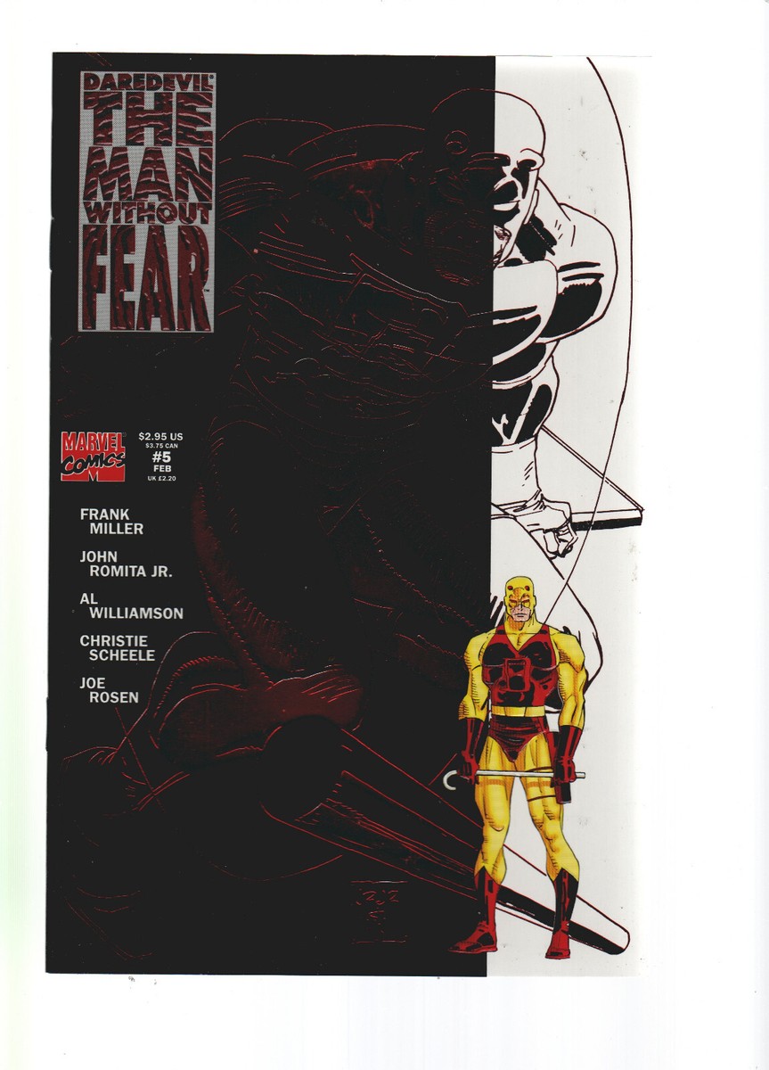 DAREDEVIL ,THE MAN WITHOUT FEAR #1-5 Set VF/NM | eBay