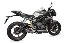 Street Triple 765 Exhaust 2020-2022 SP Diabolus Titanium Round XLS Carbon Outlet