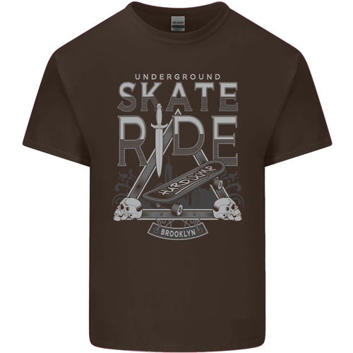 Underground Patín Ride Skateboard Algodón Hombre Camiseta - Imagen 65 de 102
