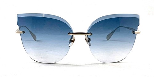 Baldinini Gold Edition BLD 1901 102 white gold 18K w/light blue lens sunglasses - Picture 4 of 7