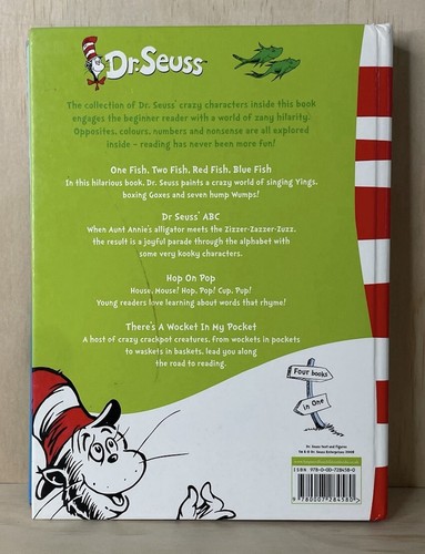 Dr. Seuss' Tales To Treasure ~ Four Fantabulous Stories ~ Large Hardcover ~ GC - Picture 2 of 13