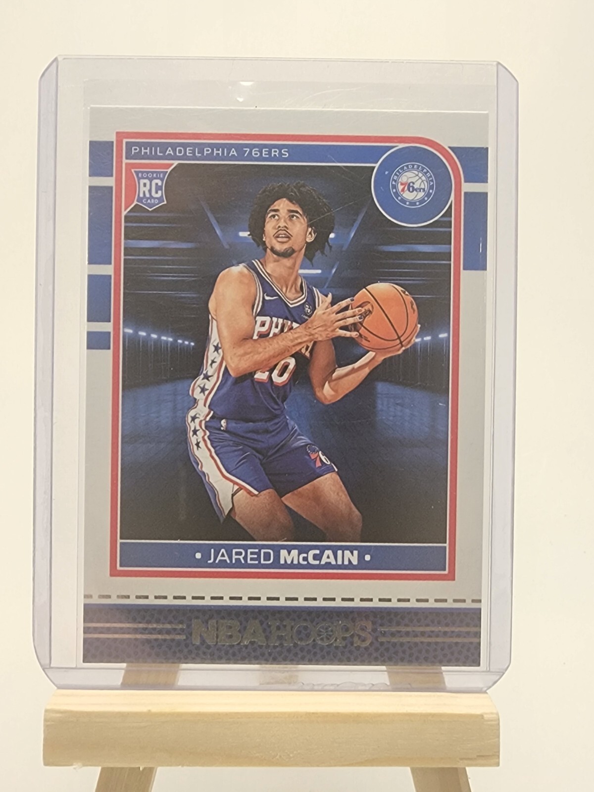 JARED MCCAIN 2024-25 NBA Hoops sparkle RC Impulse #246 Rookie Philadelphia 76ers