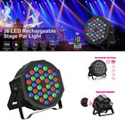 108W RGB 36 LED Rechargeable Battery Par Stage Light with Remote DMX Party Disco