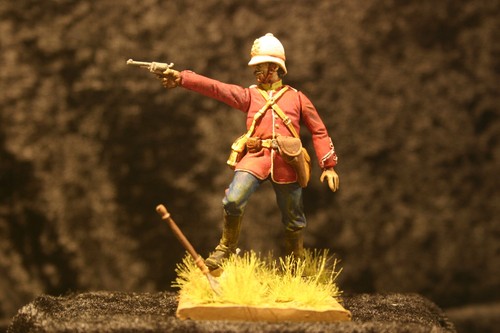 54MM ZULU WARS BRITISH OFFICER 24 of foot RORKE,S DRIFT 1879 KIT # ZW1000 - Picture 5 of 7