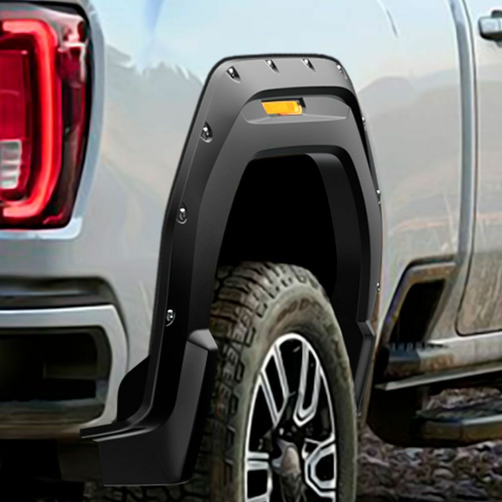 Bushwacker Fender Flares DRT Style 4 Pc for 20-22 Silverado 2500HD/3500HD Bushwacker Fender Flares DRT Style 4 Pc for 20-22 Silverado 2500HD/3500HD
