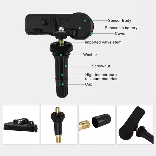 4pcs Programmed TPMS Tire Pressure Monitoring Sensor For Chevrolet Express - Picture 7 of 11