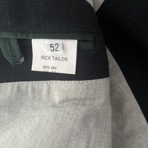 Immaculate Mr Rick Tailor Coat Wool Mix Size 52 - Picture 3 of 3