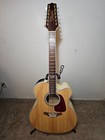 Takamine Gj72Ce-12Nat 12 String Acoustic-Electric Guitar w Cahaya 44" Guitar Bag