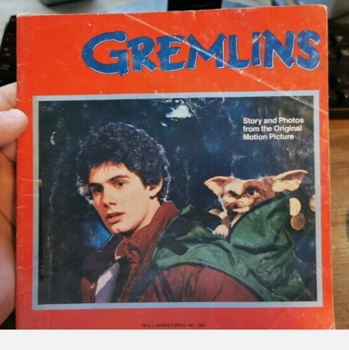 gremlins real along book no cassette rare 1984 acceptable steven spielberg