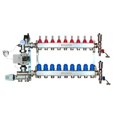 Wilo Festwertregelset With Heating Manifold 9 Fold Underfloor Pump Assembly