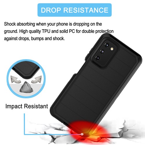 For Samsung Galaxy A03S Phone Case Hybrid Shockproof Rugged Cover Shell US STOCK - Picture 11 of 24