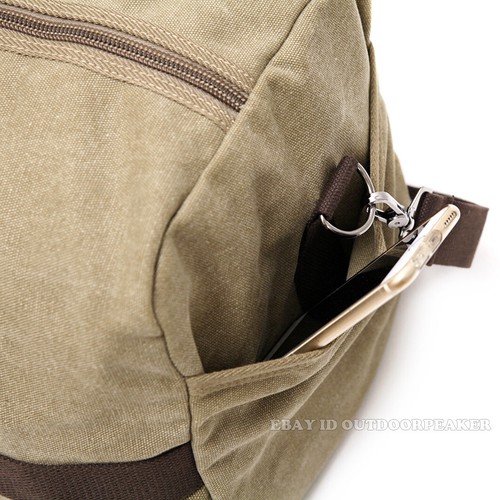 3 in 1 Large Travel Shoulder Bag Hand Luggage Carry Duffel Bag Backpack Rucksack - Picture 29 of 35