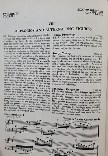 1923 THE UNIVERSITY COURSE OF MUSIC STUDY Book 2, Abridged Ed, Sheet music piano - Picture 7 of 9