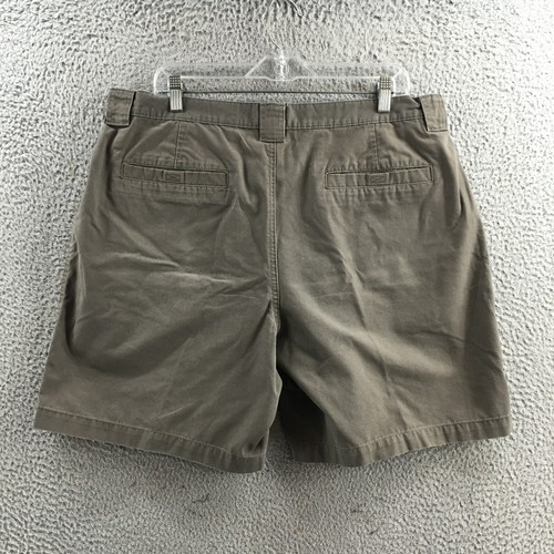 Savane Cargo Shorts Mens 38 W Cotton Gray Mid Rise Button Front Zip Fly Pocket - Picture 13 of 23