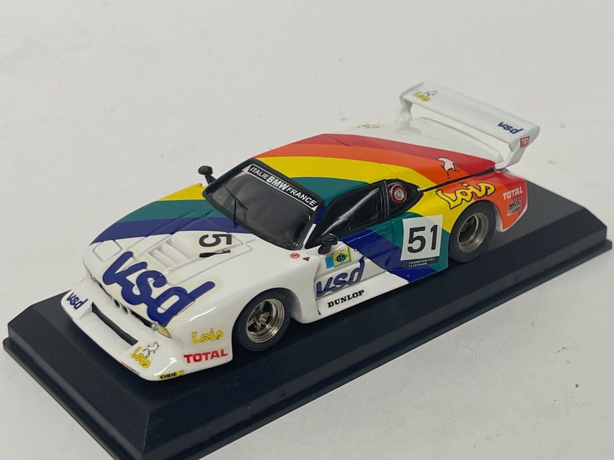 1/43 Mini Racing Model BMW M1 Gr 5 V.S.D. Car #51 1981 24 Le