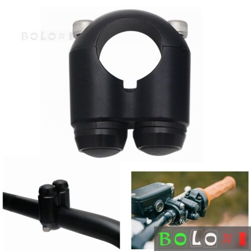 2-Button 1" Handlebar Momentary Switch For Harley Dyna Softail Sportster Bobber - Picture 2 of 8