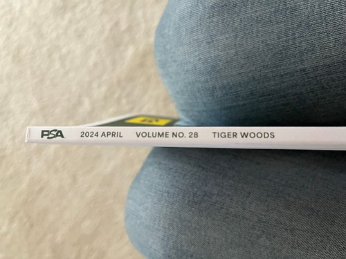 PSA Magazine Volume #28 Tiger Woods April 2024 - Picture 3 of 3