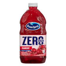 Ocean Spray  ZERO Sugar Cranberry Juice Drink, Cranberry Juice Drink Sweetened w