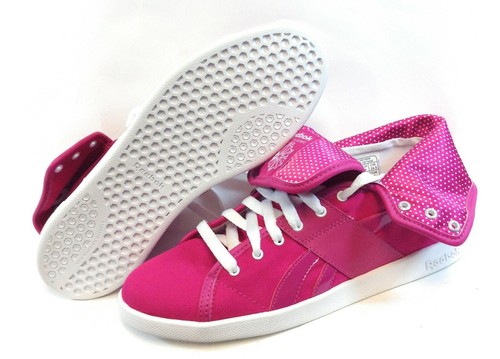 Pink White Polka Dot Sneakers Shoes 