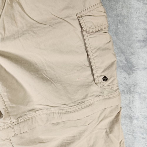 REI Cargohose Herren Large braun Nylon UPF 50+ wandelbar Zip-Off Gorpcore Wandern - Bild 4 von 13