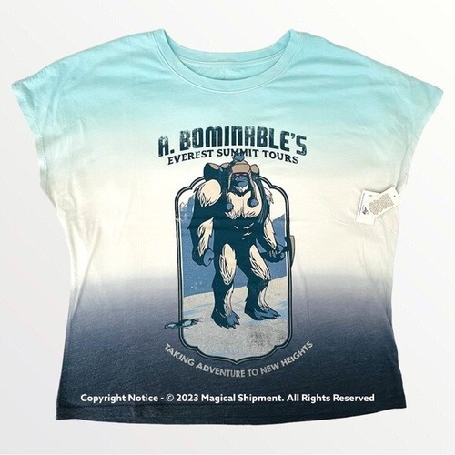 NWT! Disney Parks - Expedition Everest - "A. Bominable" Shirt for Women | LARGE - Bild 1 von 4