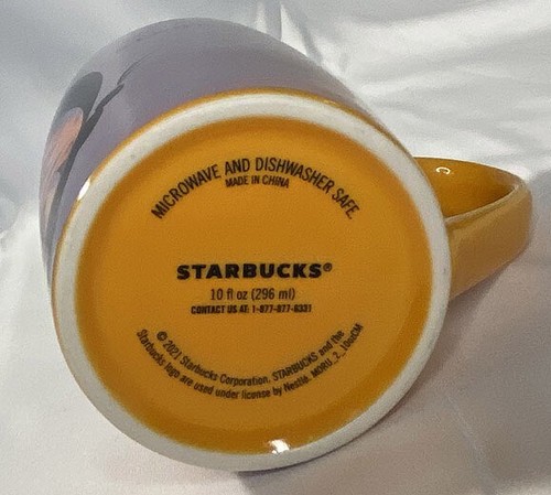 Starbucks Coffee 2021 Butterfly Artwork 10oz Ceramic Mug New/unused - Picture 5 of 5