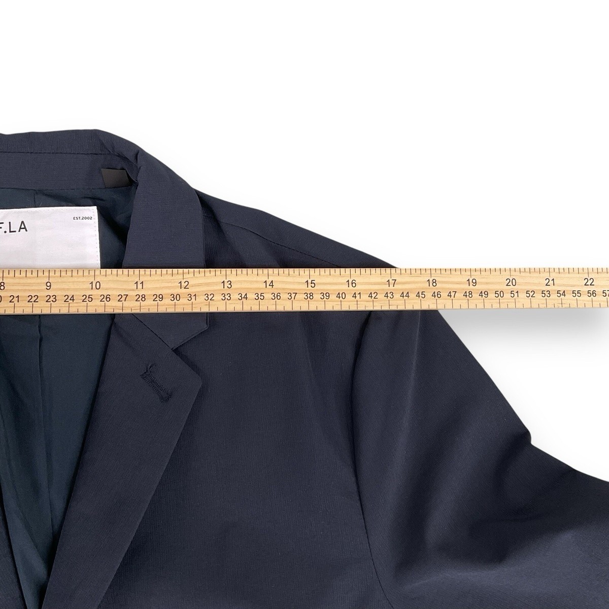 Five Four FF.LA Jacket Men Medium Blue Stretch Nylon Minimal Five Four FF.LA Jacket Men Medium Blue Stretch Nylon Minimal