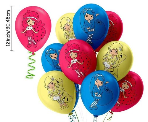 TORTA CORTA FRAGOLA FORNITURE FESTA DECORAZIONE COMPLEANNO STOVIGLIE TEMA IDEE - Foto 13 di 77