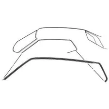 CJ Classics Roofrail Weatherstrip Pair Mustang Coupe 1969-1970